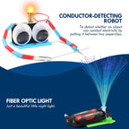 STEM Electric Circuit Kit, Electricity Science Project Light Bulb Experiments for Kids Teens, Electrical Engineering