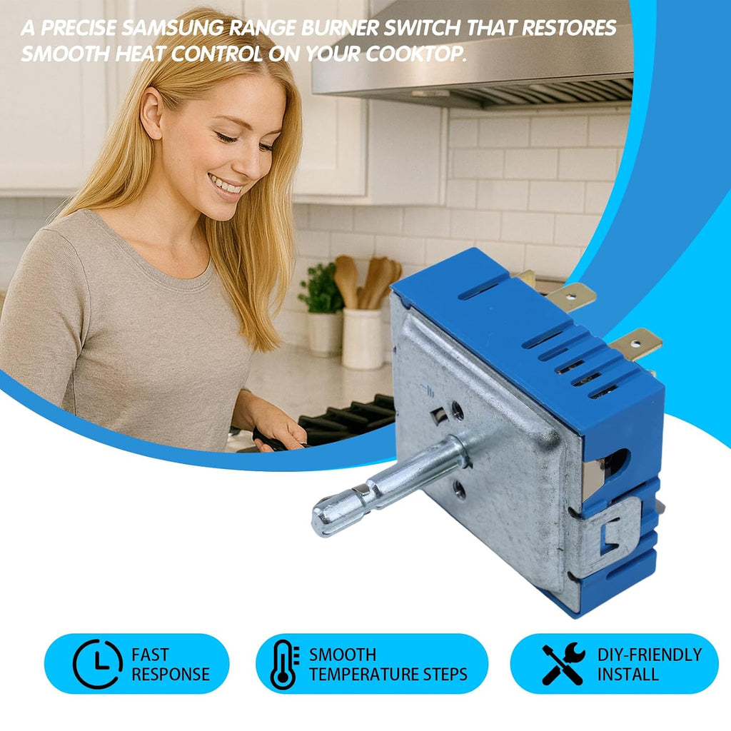 NE59J7850WS NE59J7630SS NE59J7630SG NE58K9850WG Range Triple Burner Switch