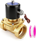 BAOMAIN 2" PT Brass Solenoid Valve DC 12V Normally Closed Valve