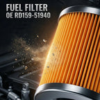 E-Gaultra RD159-51940 Fuel Filters (2pcs) Compatible With Kubota Loaders