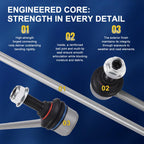 2 x Front Sway Bar Link Stabilizer Bar Links for Chevy Traverse 2009-2017