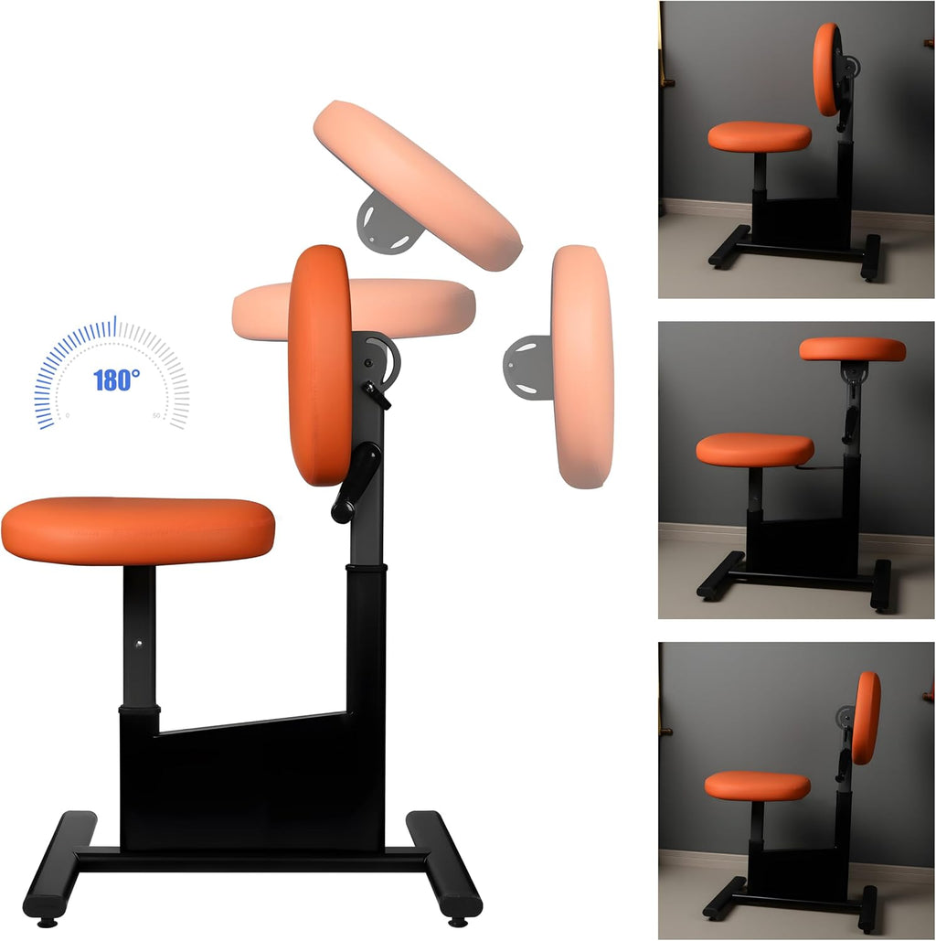 Professional Adjustable Tattoo Armrest Chair - 26 lb Lightweight, 30-40inch Backrest & 19-22inch Seat Height