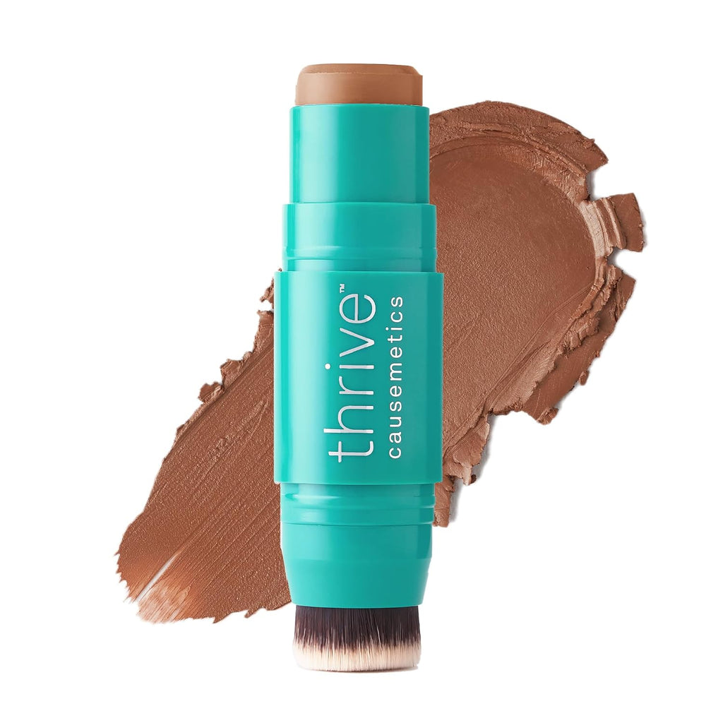 Cream Bronzer Triple Threat Color Stick, Light Medium