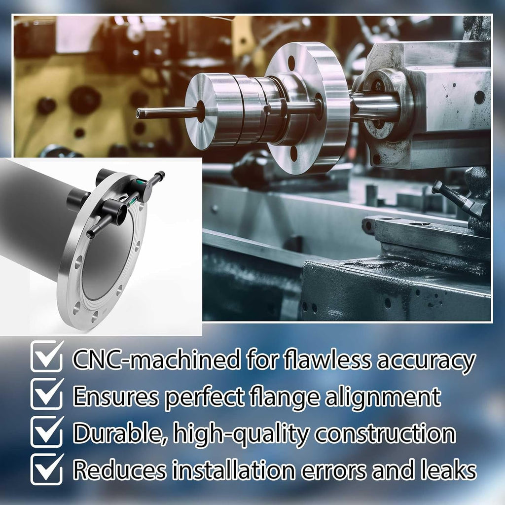 Kingdder 2 Pcs Threaded Flange Aligner Alignment Tool for Pipes Fitting