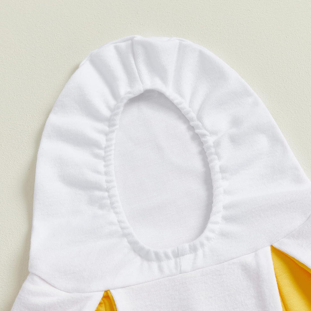 Newborn Baby Halloween Costumes Banana Costume Sleeveless Cartoon Hooded Romper Infant Toddler Halloween Costumes