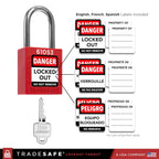 Electrical Lockout Tagout Kit, Loto Kit, 1 Key Per Loto Lock
