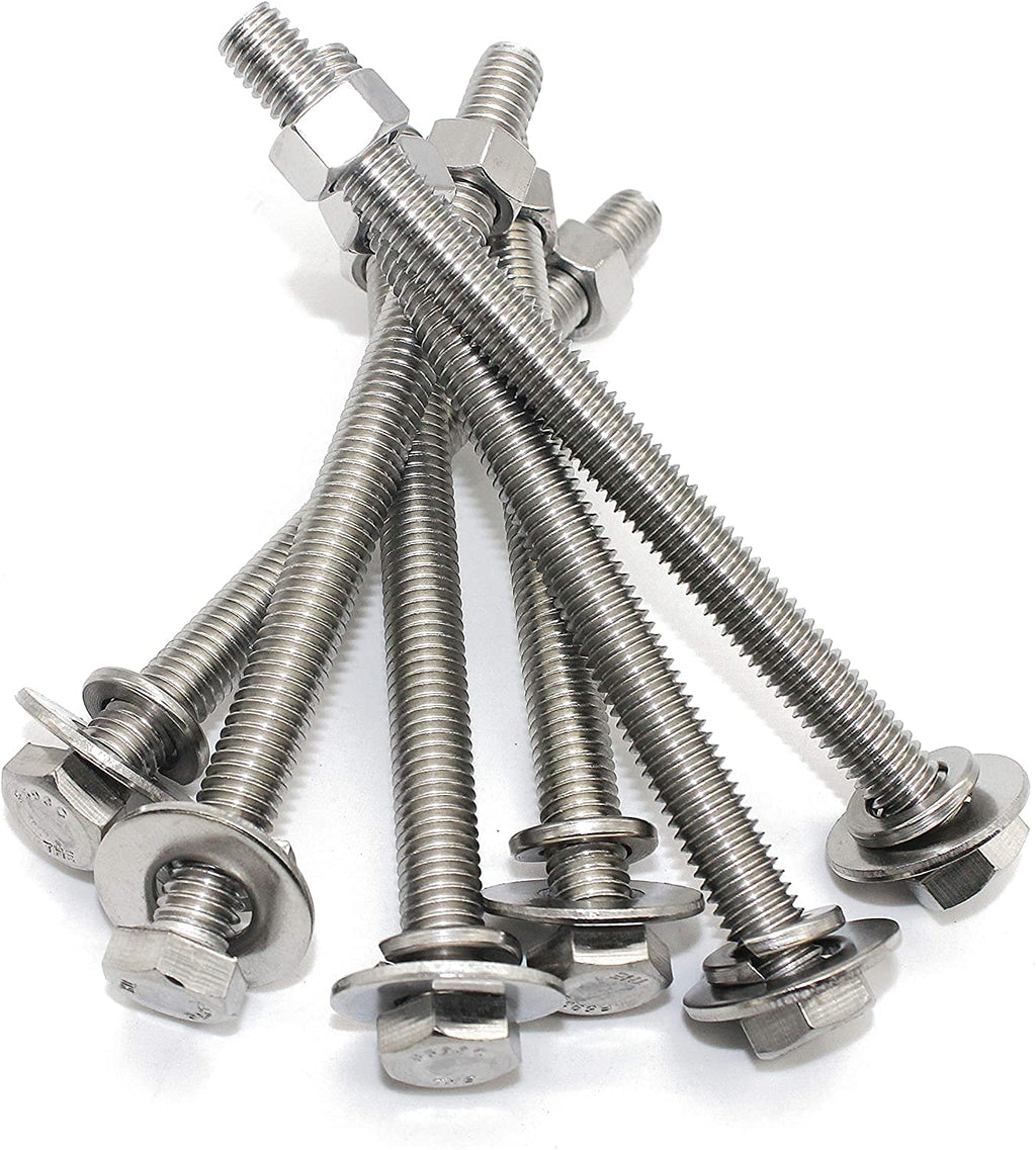 Bolt Fullerkreg 5/16-18x2-1/2 Hex Head Screws Bolts, 10 Sets