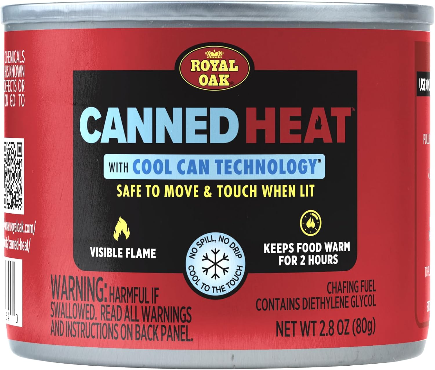 Canned Heat 2-Hour Chafing Fuel, 12 Pack, Comfortable to touch | Easy to open; resealable, non-drip formula ideal for