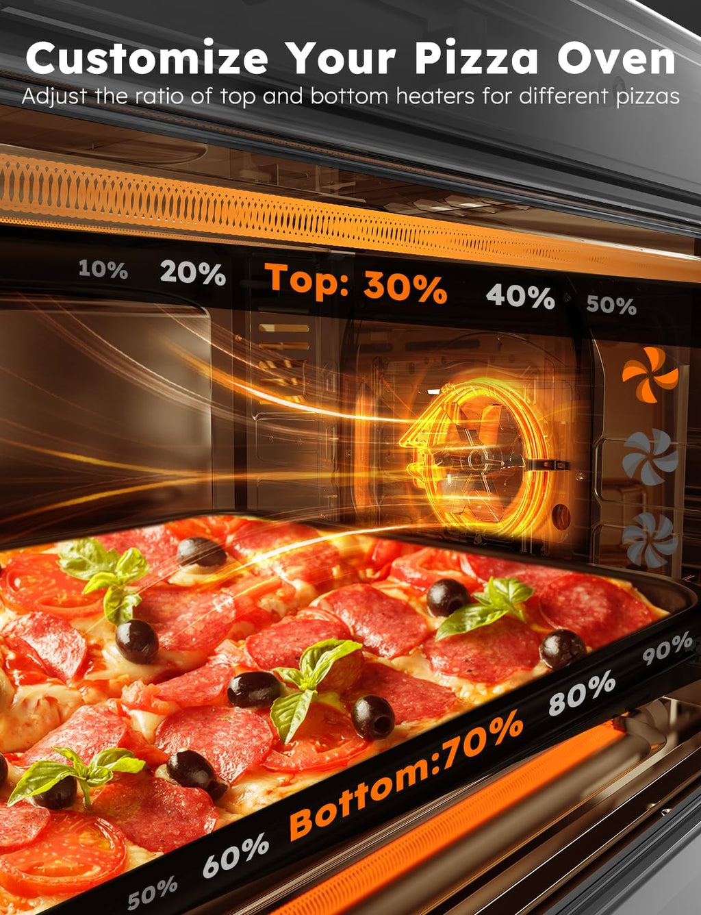 Bravo XL Pro Air Fryer Toaster Oven w/Grill Combo, 2026 New System | Ultra-Fast Convection, 35% Crispier, 2X More