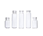 Scientific 20ml Headspace Sample Vial, Clear Glass, 20mm Crimp-top, Rounded Bottom (Pack of 100)