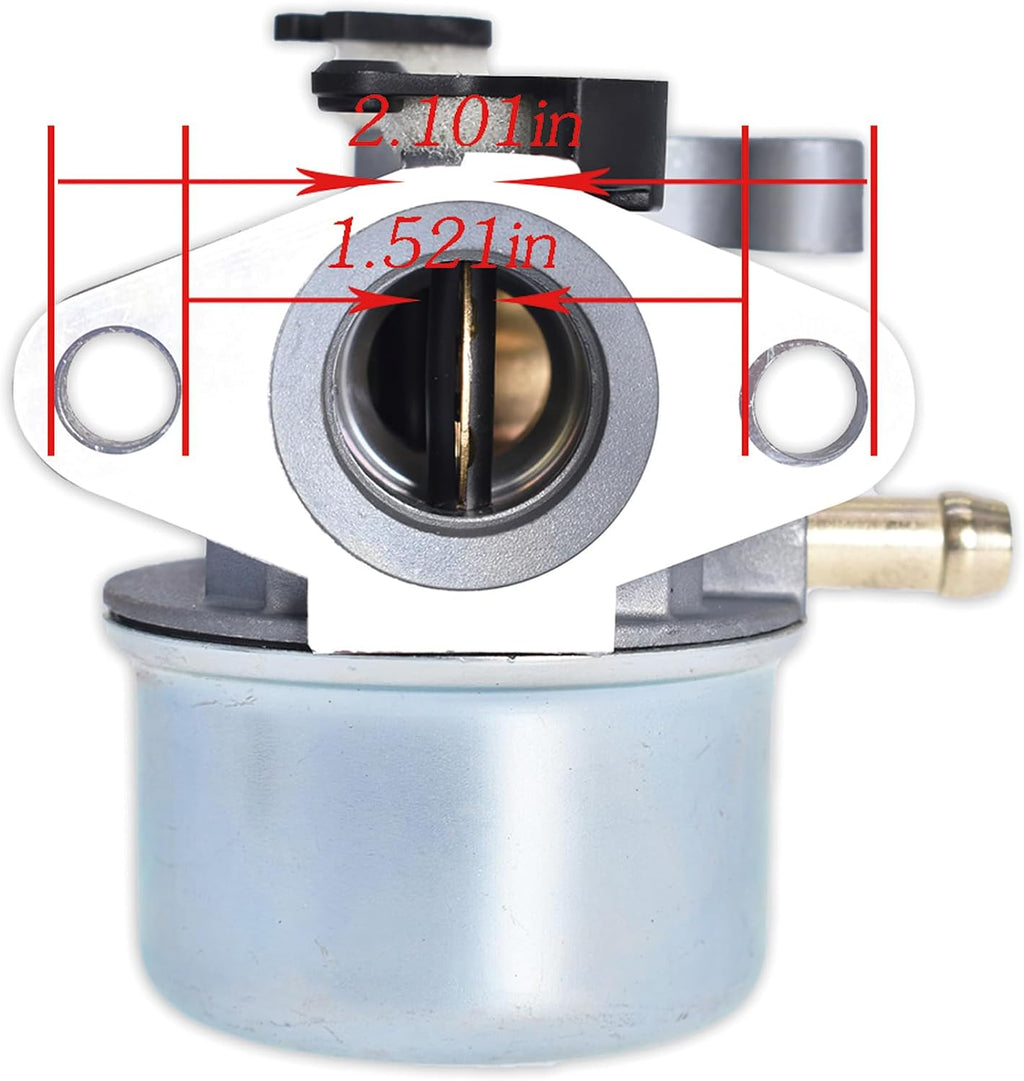 Carburetor 190cc Toro 6.5 6.75 7.0 7.25 7.5 HP Recycler 22 Lawn Mower Replacement for Craftsman 6.75hp Engines 799866 799871 790845 796707 794304