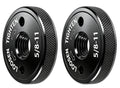 Angle Grinder Nut 5/8"-11, 2 PCS Self-Locking Flange Nuts