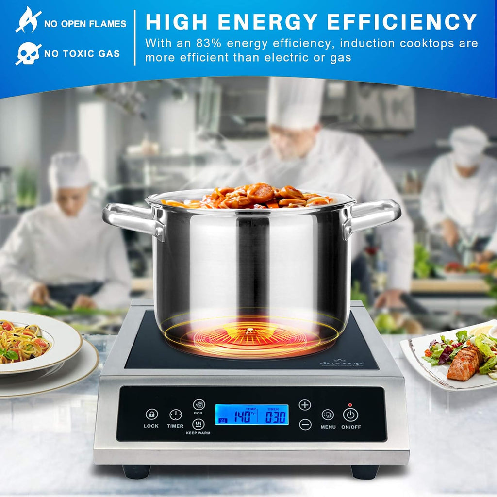 Professional Portable Induction Cooktop P961LS Silver/Black