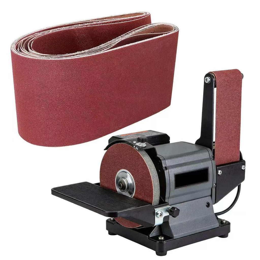 Aluminum Oxide Sanding Belts 6 x 48-Inch (8 Pack)