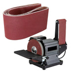 Aluminum Oxide Sanding Belts 6 x 48-Inch (8 Pack)