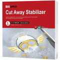 Cut Away Stabilizer for Machine Embroidery 9"x9" 100 Sheets