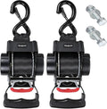 Ayaport Boat Retractable Tie Down Straps to Trailer 1.75in x 6ft