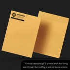 Customize Your 9" x 12" Catalog Envelopes - Upload Your Black & White Logo/Design and Return Address - Custom