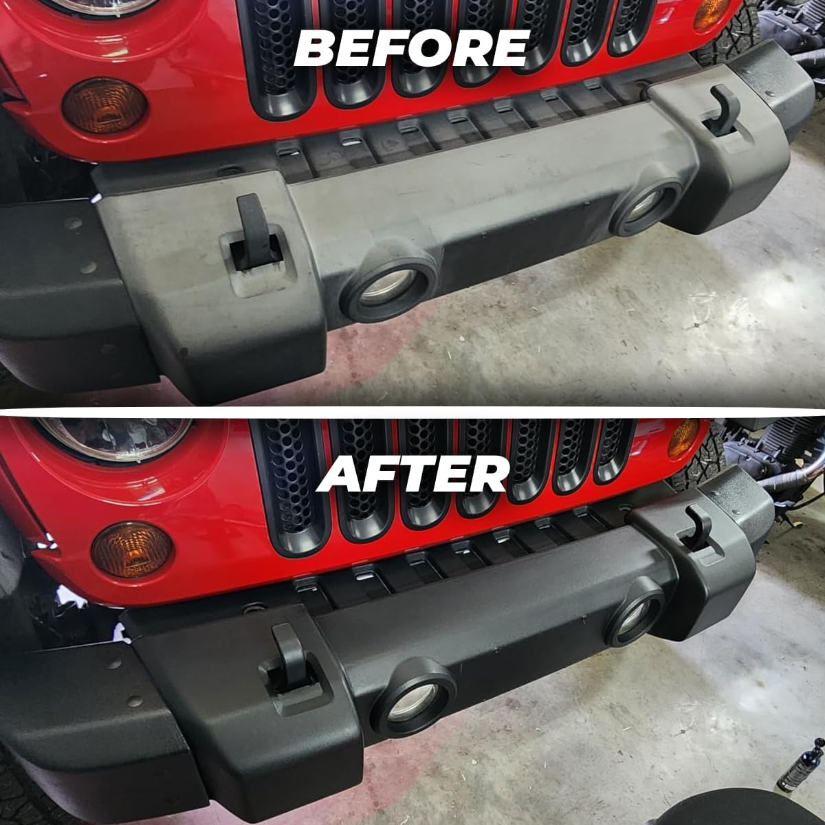 Black Trim Restorer - Lasts 6+ Months, Dye Infused Waterproof Plastic Restorer for Cars - Perfect for Faded Bumpers