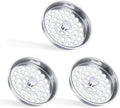 3-1/2" Garbage Disposal Strainer, Commercial Sink Basket (3-Pack)