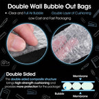300Pcs Small Bubble Wrap Bags for packing