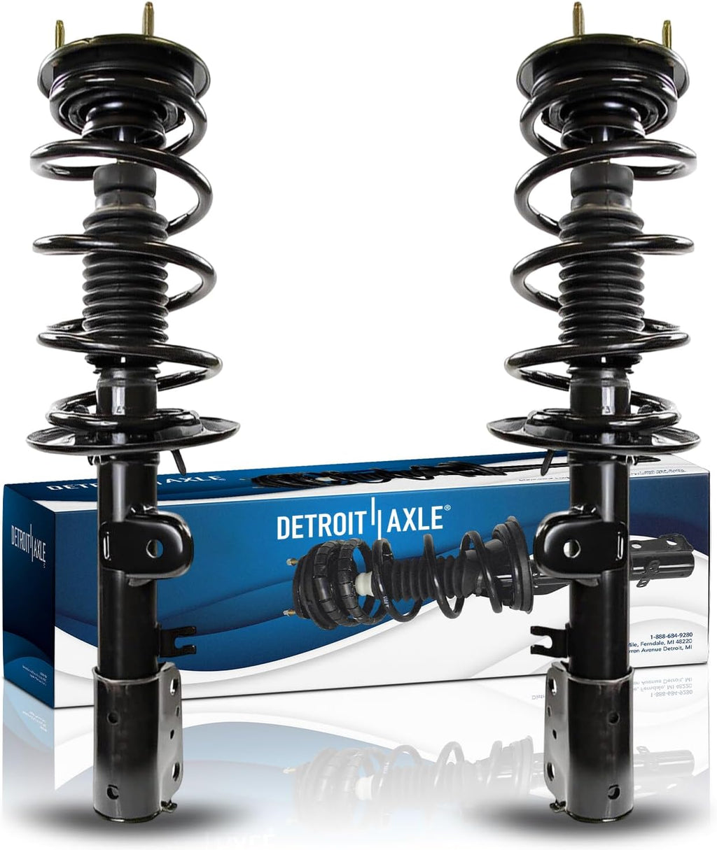 Detroit Axle - 2 Front Struts for AWD 3.5L 2013-2019 Ford Explorer