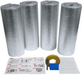 USA ENERGY PRODUCTS 2 Car Reflective Foam Core FOIL (Non Fiberglass) 18x7 18x8 Double 2 Car Garage Door Insulation (R