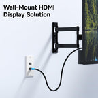 Cable Matters 2-Pack 2-Port 4K HDMI Wall Plate, White