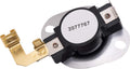 TJ90SET185 Dryer Thermostat for Dryers Compatible With LEV4634PQ0, LEV4634PQ1, MED5570TQ0, MED5591TQ0, MED5600TQ0, MED5600TQ0, MED5600TQ1, MED5620TQ0, MED5620TQ0, MED5620TQ1
