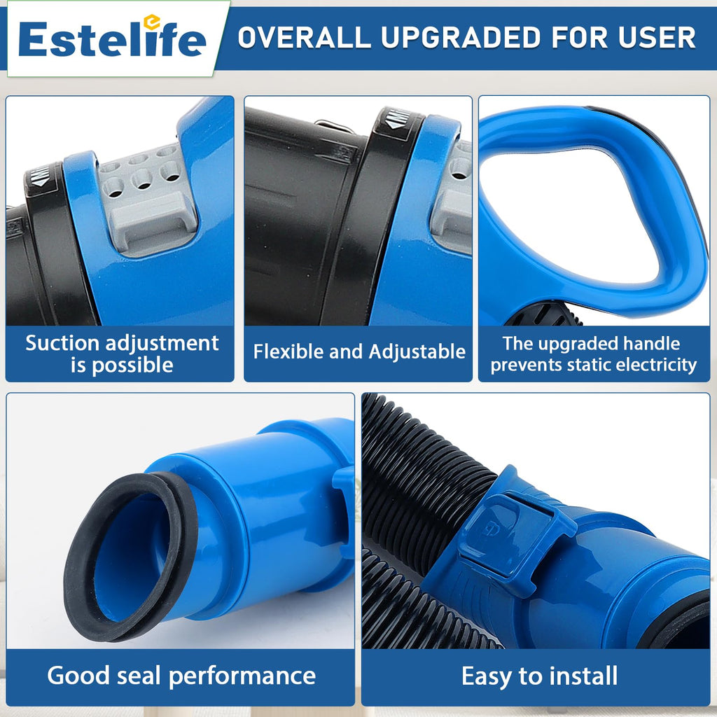 UV730 Replacement Hoses Handle for Shark UV725, UV725 26, CU530, ZU560 Blue