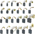 72Pcs Electric Motor Carbon Brushes Set, 24 Different Sizes
