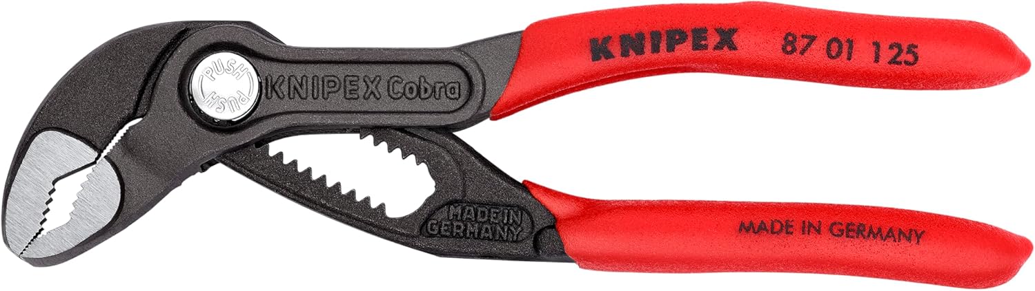 87 01 125 Cobra Water Pump Pliers, 5-Inch