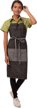 Unisex Manhattan Bib Apron