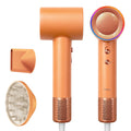 High-Speed Hair Dryer with Diffuser, Ionic Blow Dryer (Orange)