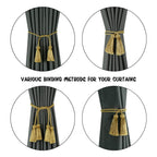 4 Pack Handmade Rope Tassel Curtain Tiebacks