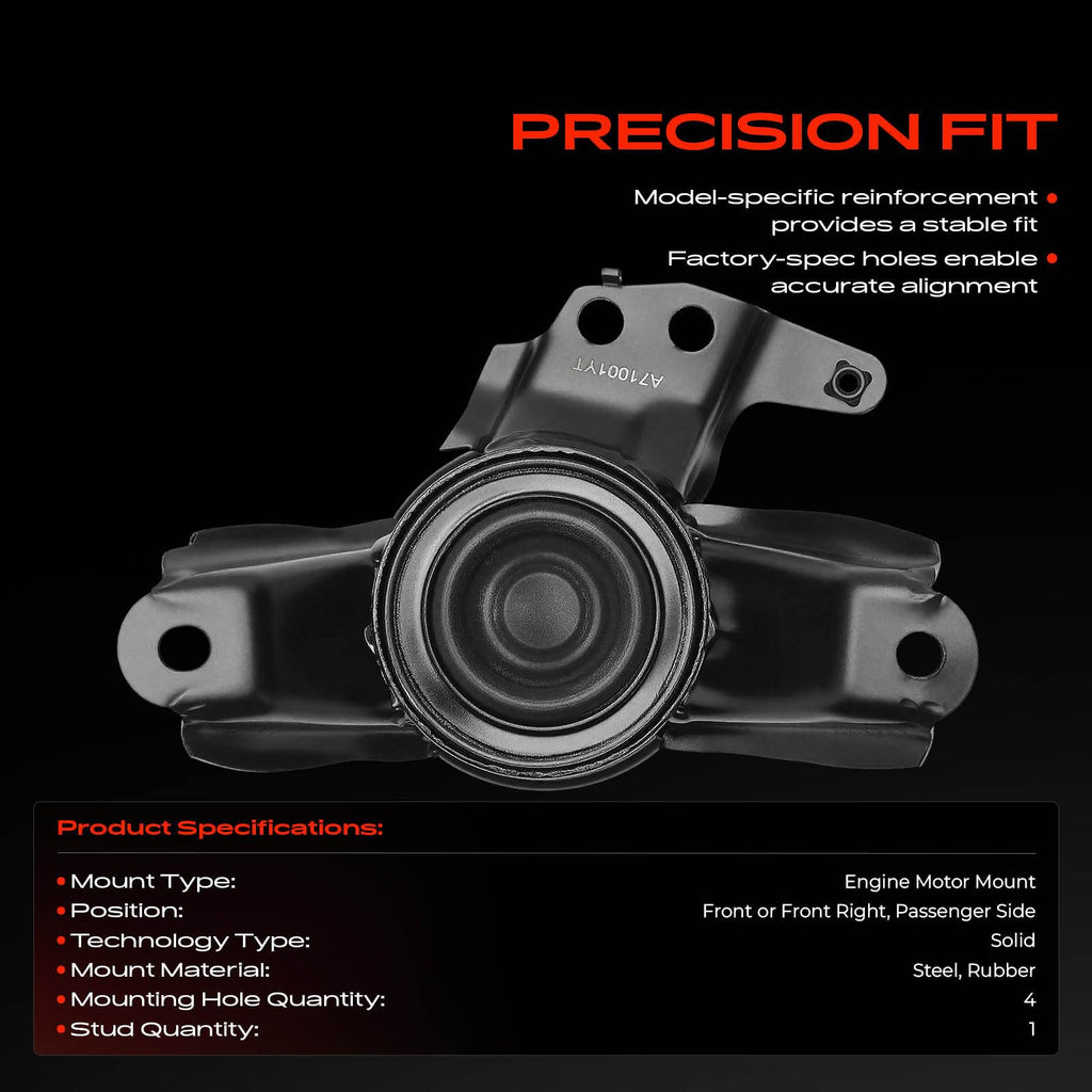 A-Premium Engine Motor Mount Compatible with Hyundai, Kia