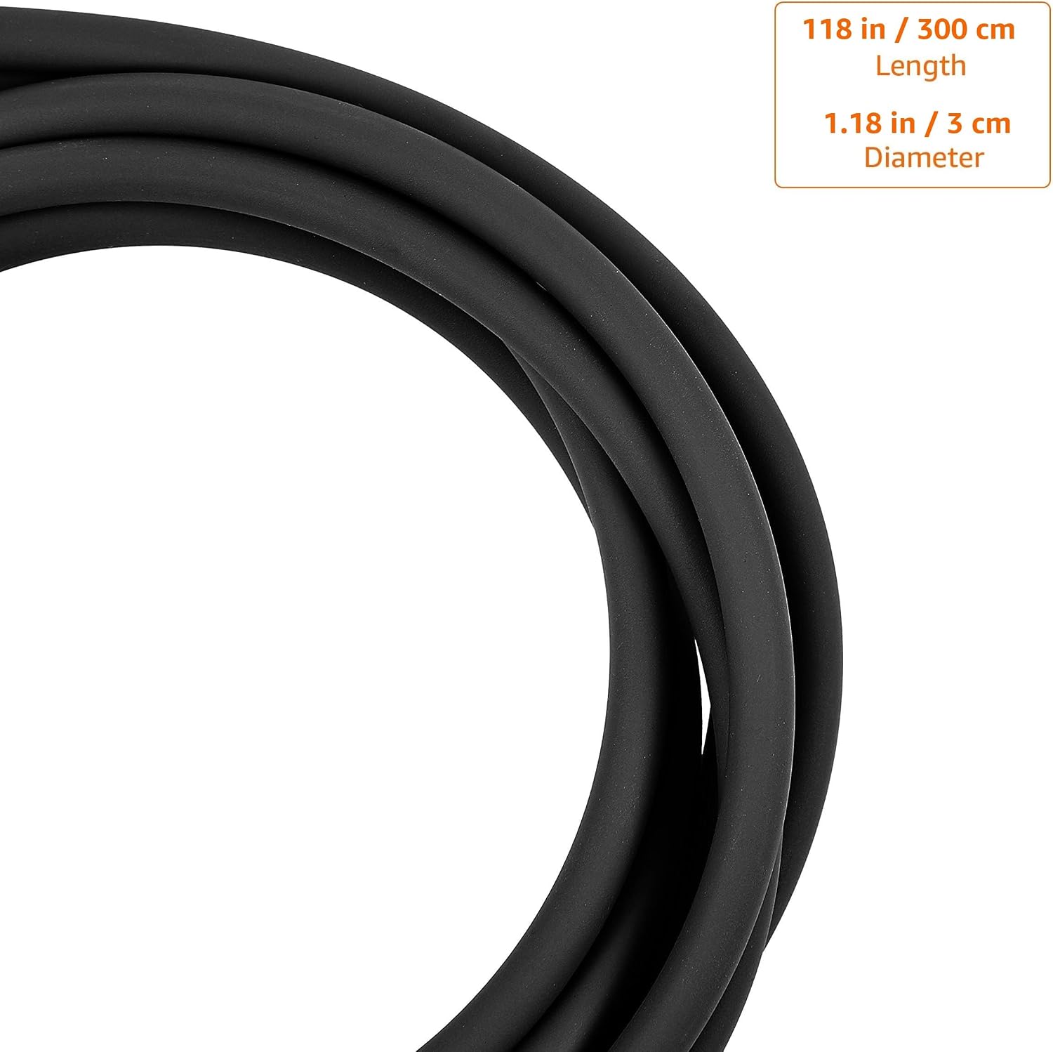 Jump Rope for Exercise, Cardio and Home Workout, Length Adjustable, 118 Inches