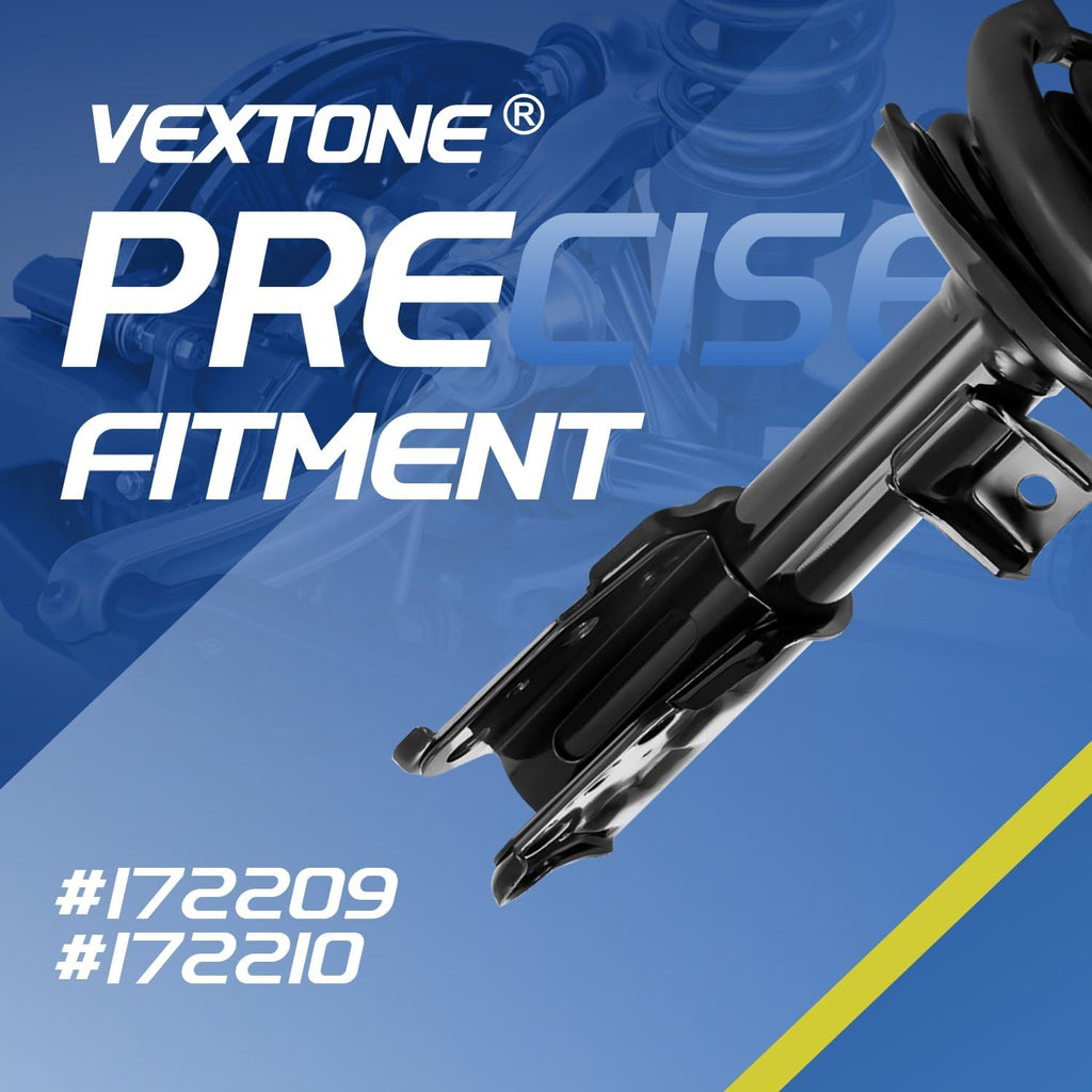 Vextone Front Shock Absorbers 172209 172210 for 2005-2006 Chevrolet Equinox