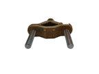 COREX 1/2" to 1" Bronze Water Pipe Ground Clamp - High Conductivity Grounding Clamp Conduit Fitting