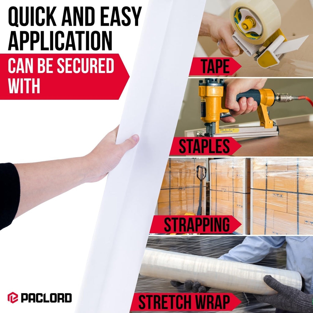 Extra-Wide 36" x 3" x 3" Reinforced Cardboard Edge Protectors