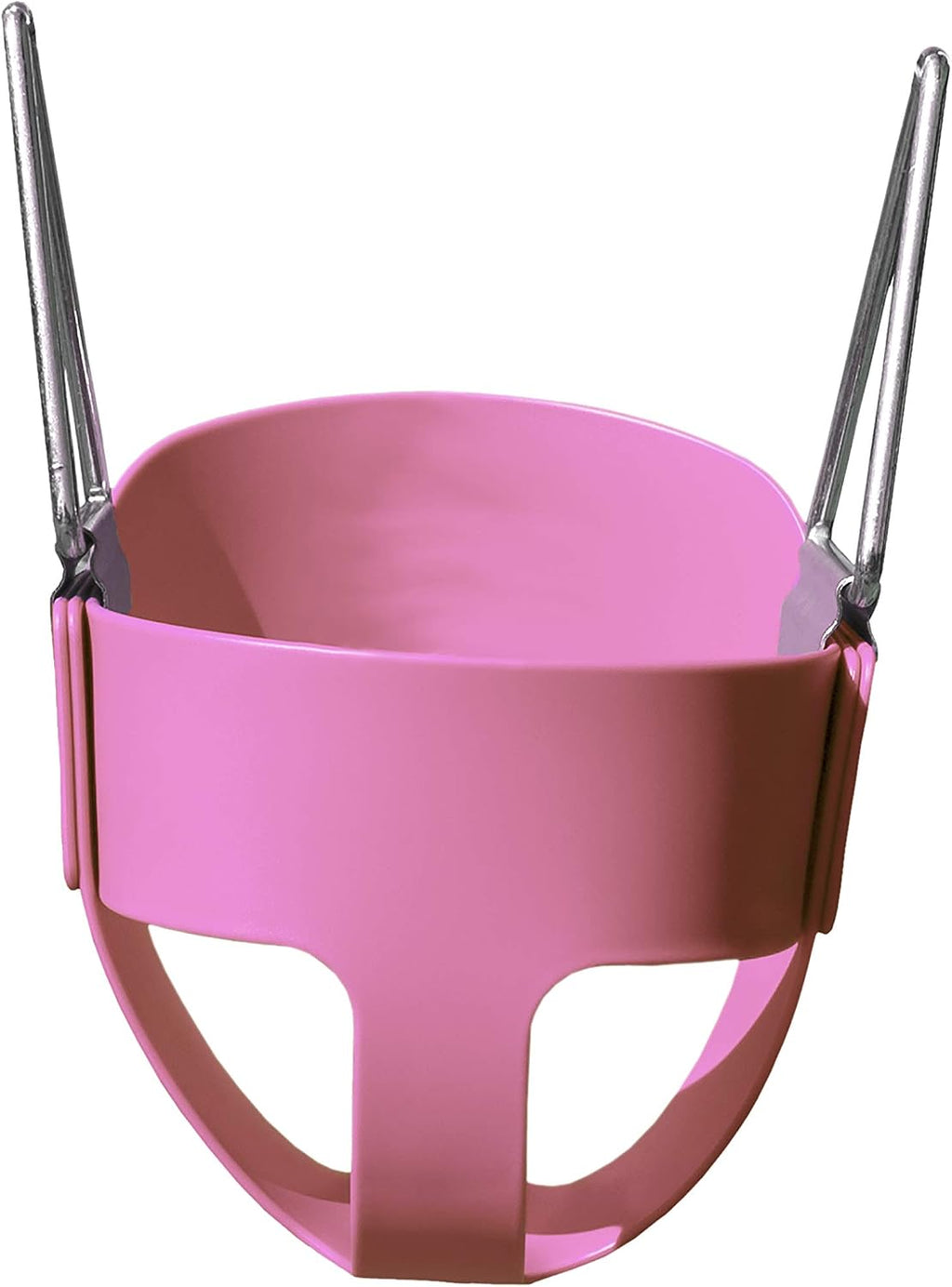 WS 2083 Full Bucket Toddler Swing with Chains, 50 Pound Capacity, Pink