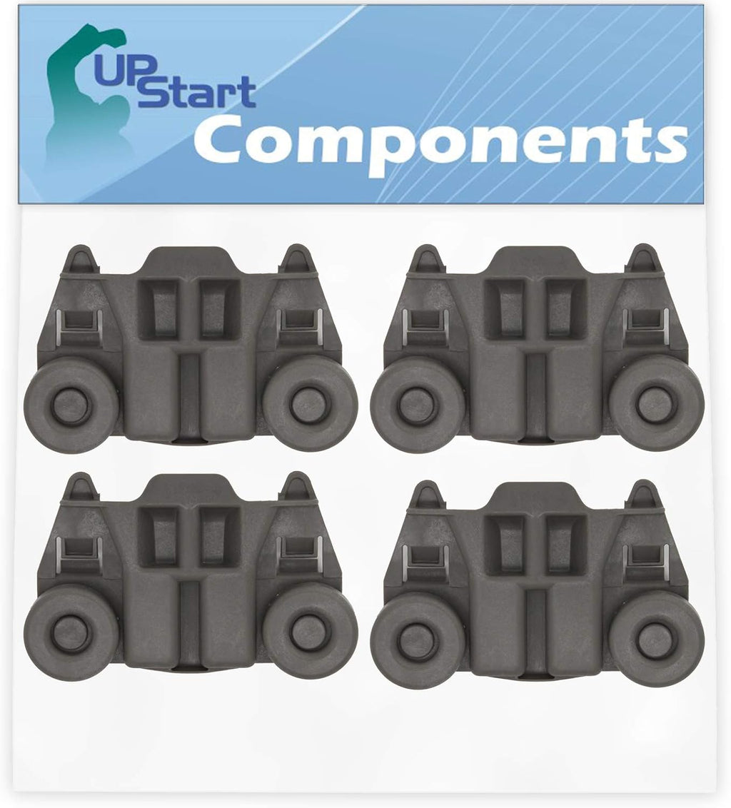 4-Pack Dishwasher Wheel Replacement for KitchenAid KDTM354DSS4