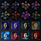35-Set RPG Polyhedral Dice with Storage Pouch
