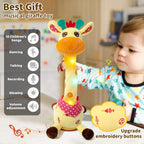 Dancing Talking Giraffe Baby Toy