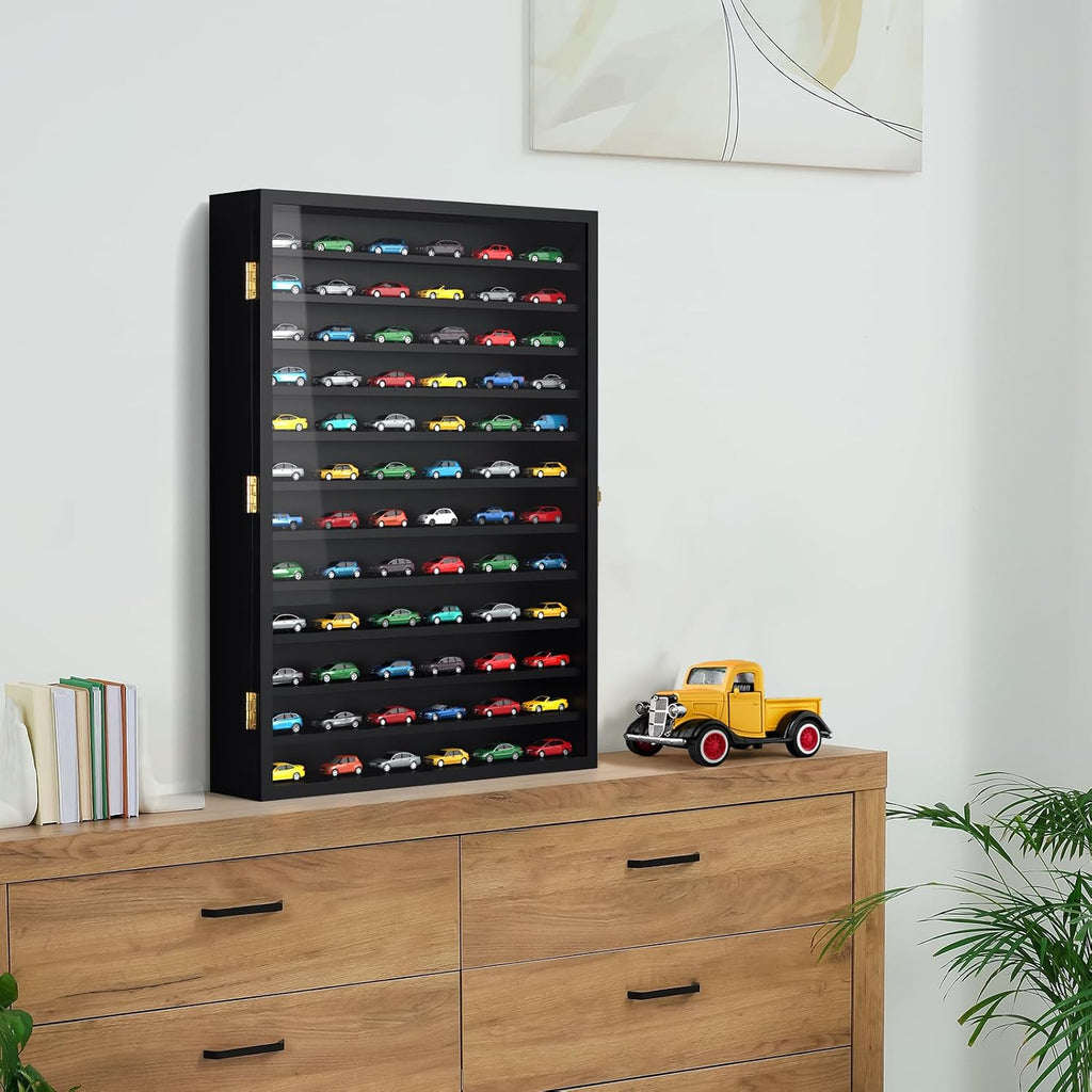 1/64 Scale Model Car Display Case Diecast Car Model Toy for Wall