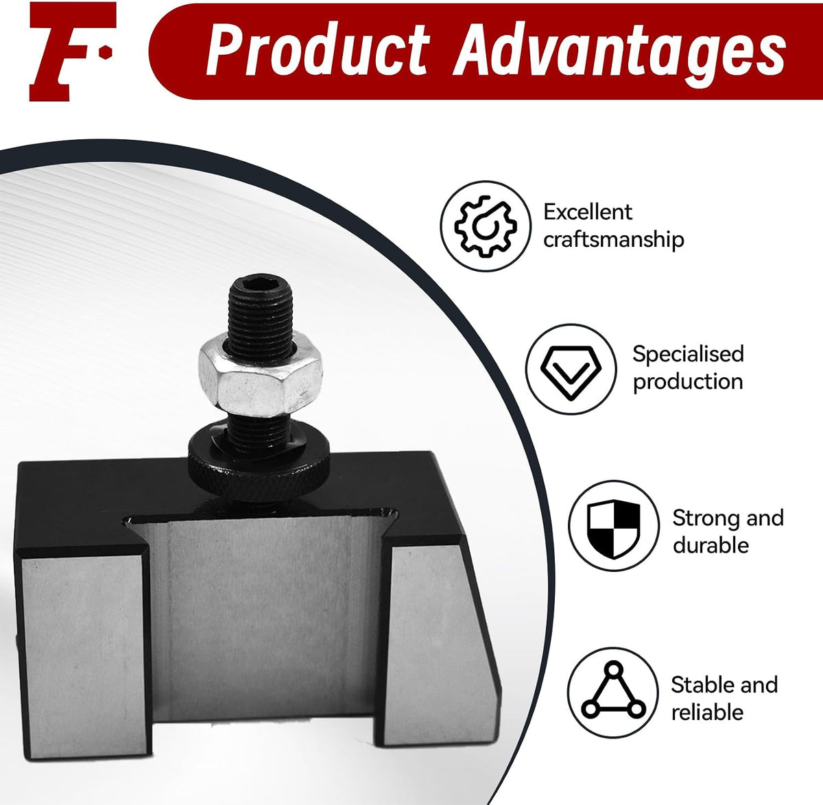 findmall AXA 250-107 Universal Parting Blade Holder, Quick Change 250-107