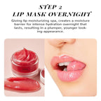 Lip Scrub & Lip Mask Set, Strawberry