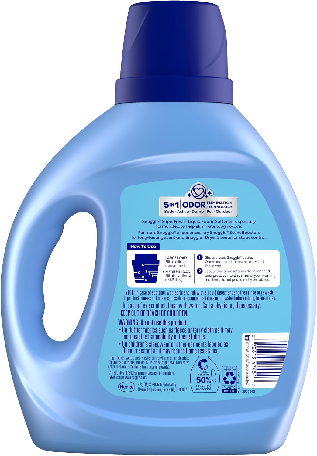 Superfresh Fabric Softener Liquid, Morning Breeze, 66 fl oz