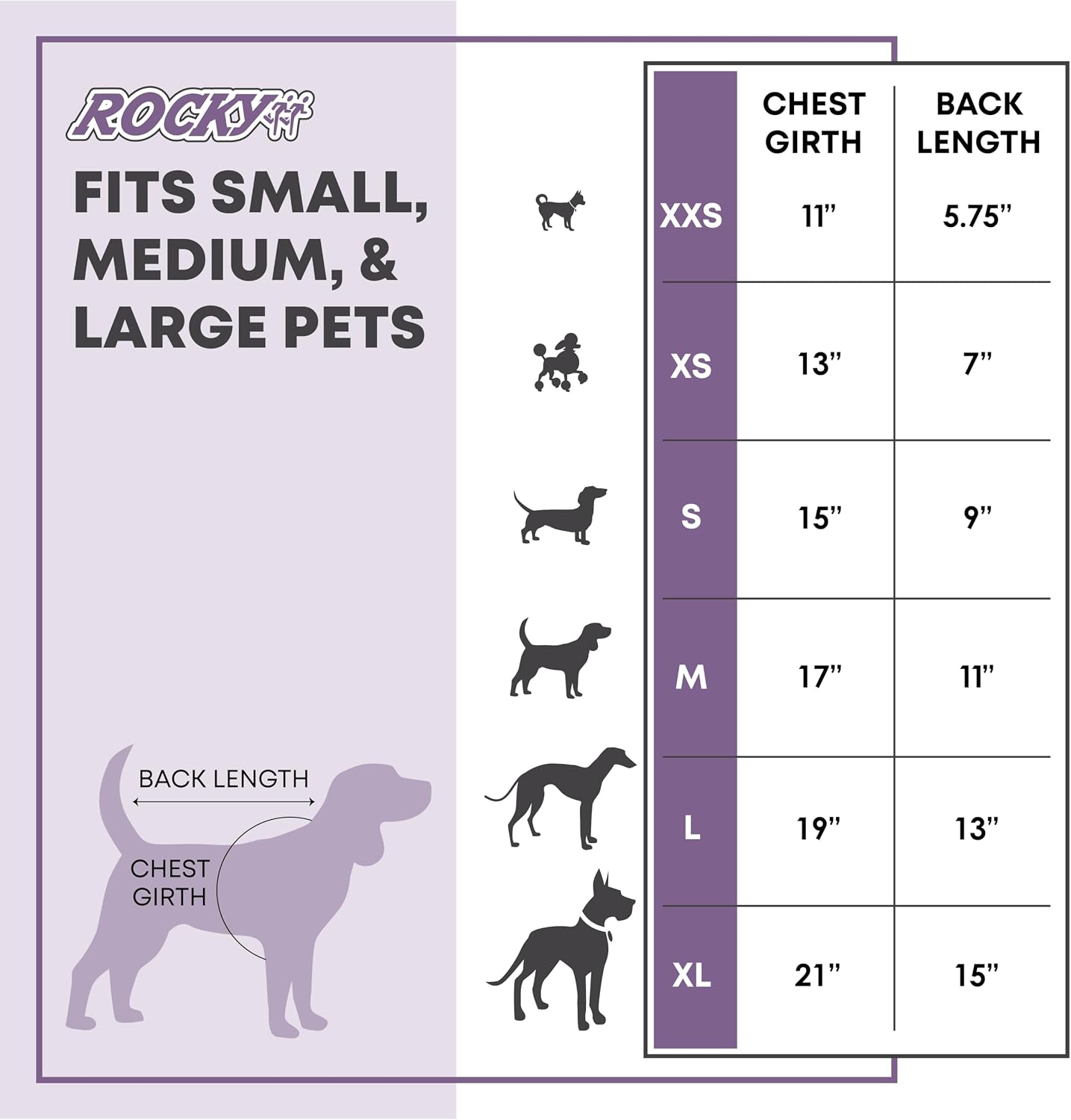 Thermal Jacket Clothes Fleece Lined Sweater for Dogs, Puppies, Warm Coat Bodysuit Onesie One Piece Vest Pet Jammies