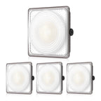 60W LED Canopy Lights 4Pack: Selectable Wattage 60/45/30W 3CCT